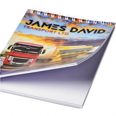 Logo trade liikelahjat mainoslahjat kuva: Desk-Mate® kierremuistikirja, A6