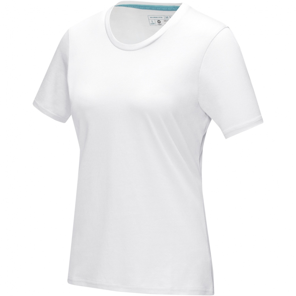 Logotrade liikelahja mainoslahja kuva: Azurite short sleeve women’s organic t-shirt