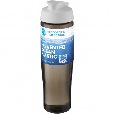 Logotrade mainostuote tuotekuva: H2O Active® Eco Tempo 700 ml:n urheilujuomapullo läppäkannella