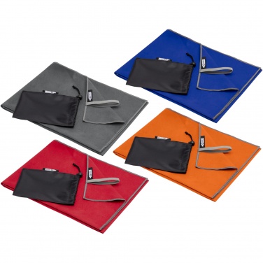 Logotrade mainostuotet kuva: Pieter GRS-kierrätetty erittäin kevyt ja nopeasti kuivuva pyyhe 50 x 100 cm