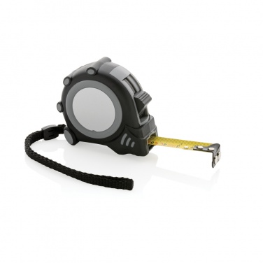 Logo trade liikelahjat mainoslahjat kuva: RCS 3M/16 mm mittanauha kierrätetystä muovista