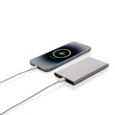 Logotrade liikelahjat mainoslahjat tuotekuva: 4000mAh virtapankki USB-C:llä RCS muovista/alumiinista