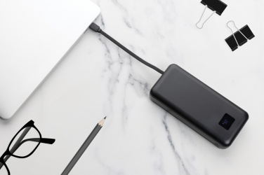 Logotrade mainoslahja ja liikelahja kuva: Gridley 20000mAh 65W tietokonevirtapankki RCS muovista