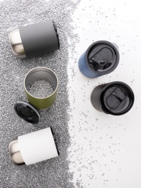 Logo trade liikelahja kuva: RCS termosmuki kierrätetystä ruostumattomasta teräksestä