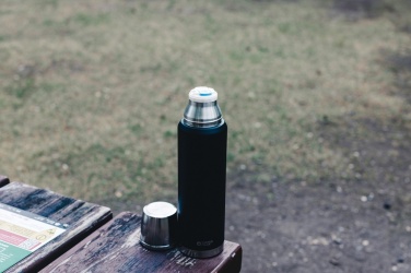 Logotrade liikelahjat mainoslahjat tuotekuva: Kuparinen Swiss Peak Elite -termospullo - 1 l