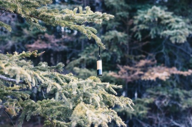 Logotrade liikelahjat kuva: Bambu- ja RCS-kierrätysmuovitaskulamppu