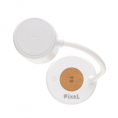 Logotrade liikelahjat mainoslahjat tuotekuva: Zenara RCS 15W langaton pöytälamppu kierrätysmuovia/korkkia