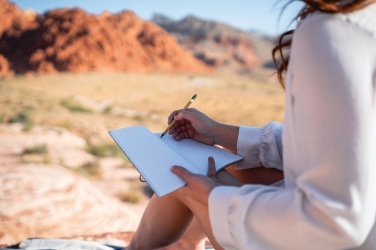 Logo trade mainostuote kuva: Bambuinen infinitykynä kumilla