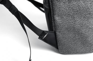 Logo trade mainoslahja ja liikelahja tuotekuva: Urban varkaudenesto- ja viiltosuojattu reppu