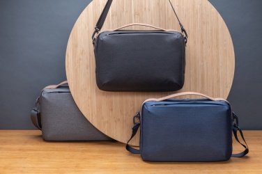Logotrade liikelahja tuotekuva: Impact AWARE™ 300D two tone deluxe 15.6" laukku