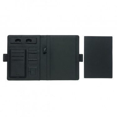 Logo trade mainoslahjat ja liikelahjat kuva: Air Langattomasti lataava A5-kokoinen muistikirjan suoja