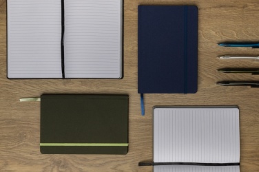 Logo trade mainoslahjat ja liikelahjat kuva: GRS sertifioitu RPET A5 vihko