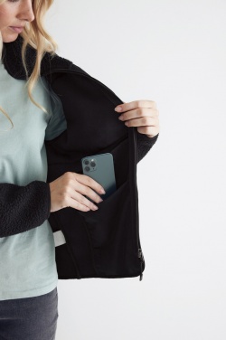 Logo trade liikelahja kuva: Iqoniq Diran teddyfleecetakki kierrätetystä polyesteristä