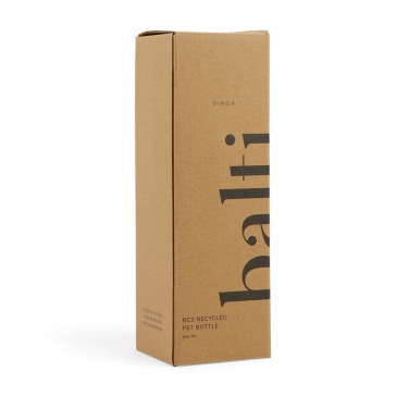 Logotrade mainoslahja ja liikelahja kuva: VINGA Balti RCS kierrätetty PET-pullo 600 ml