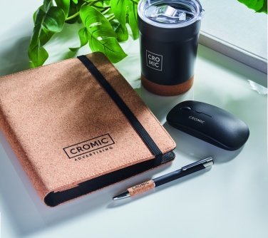 Logotrade liikelahja mainoslahja kuva: A5 kansio korkkia