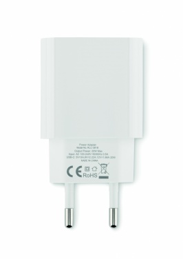 Logo trade liikelahja kuva: USB-laturi EU