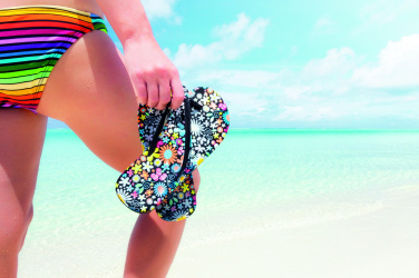 Logo trade liikelahja kuva: Sublimaatio sandaalit