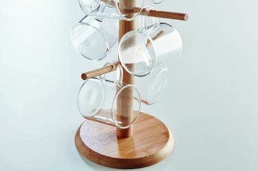 Logo trade liikelahjat mainoslahjat kuva: Bambu kuppiteline