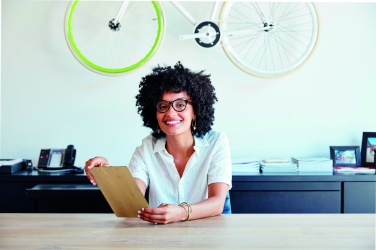 Logotrade mainoslahjat ja liikelahjat tuotekuva: Bambu kirjoituslevy