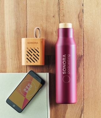 Logotrade mainostuotet kuva: Langaton 3W bambukaiutin