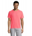 SPORTY MEN T-paita, Neon koralli