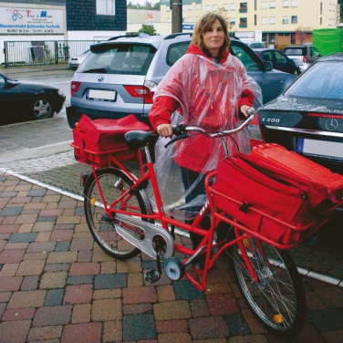 Logo trade liikelahjat tuotekuva: Hätäponcho TOURS