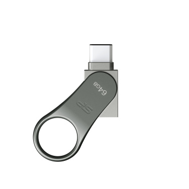 Logotrade liikelahja mainoslahja kuva: Pendrive Silicon Power Type-C Mobile C80 3.2 OTG:lle