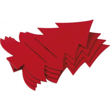 Logo trade liikelahja kuva: Ruokailuvälinetyyny joulukuusen muotoinen DUFFEL