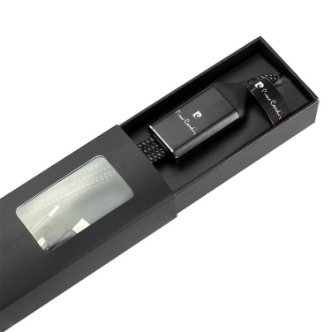 Logo trade mainoslahja kuva: 3 in 1 -kaapeli, jossa on valaistu Pierre Cardin -logo