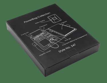 Logo trade mainoslahja ja liikelahja tuotekuva: HERMANO Power Bank Organizer 54713000