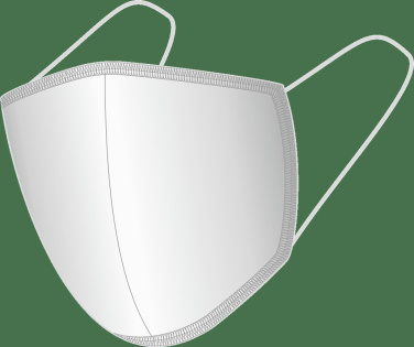 Logo trade mainostuote kuva: BLACK-BLACK puuvillamaski 140116500