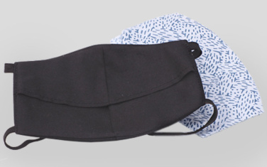 Logo trade liikelahja mainoslahja tuotekuva: VENUS PRO puuvillamaski HEPA-suodatintaskulla 1378165