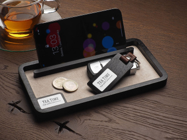 Logo trade mainostuotet tuotekuva: Puinen työpöydän järjestäjä 1818121