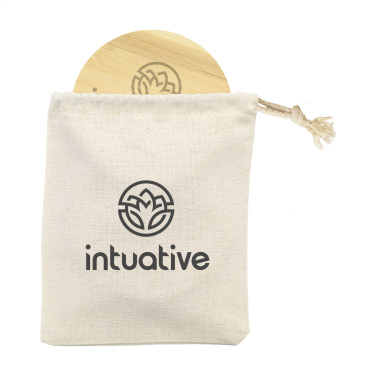 Logo trade mainoslahjat tuotekuva: Bambualustasetti