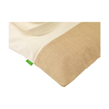 Logotrade mainoslahjat ja liikelahjat tuotekuva: Combi Organic Shopper (160 g/m²) pussi