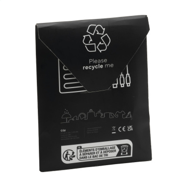 Logo trade liikelahjat mainoslahjat kuva: Latauskaapeli RCS Kierrätetty ABS-TPE