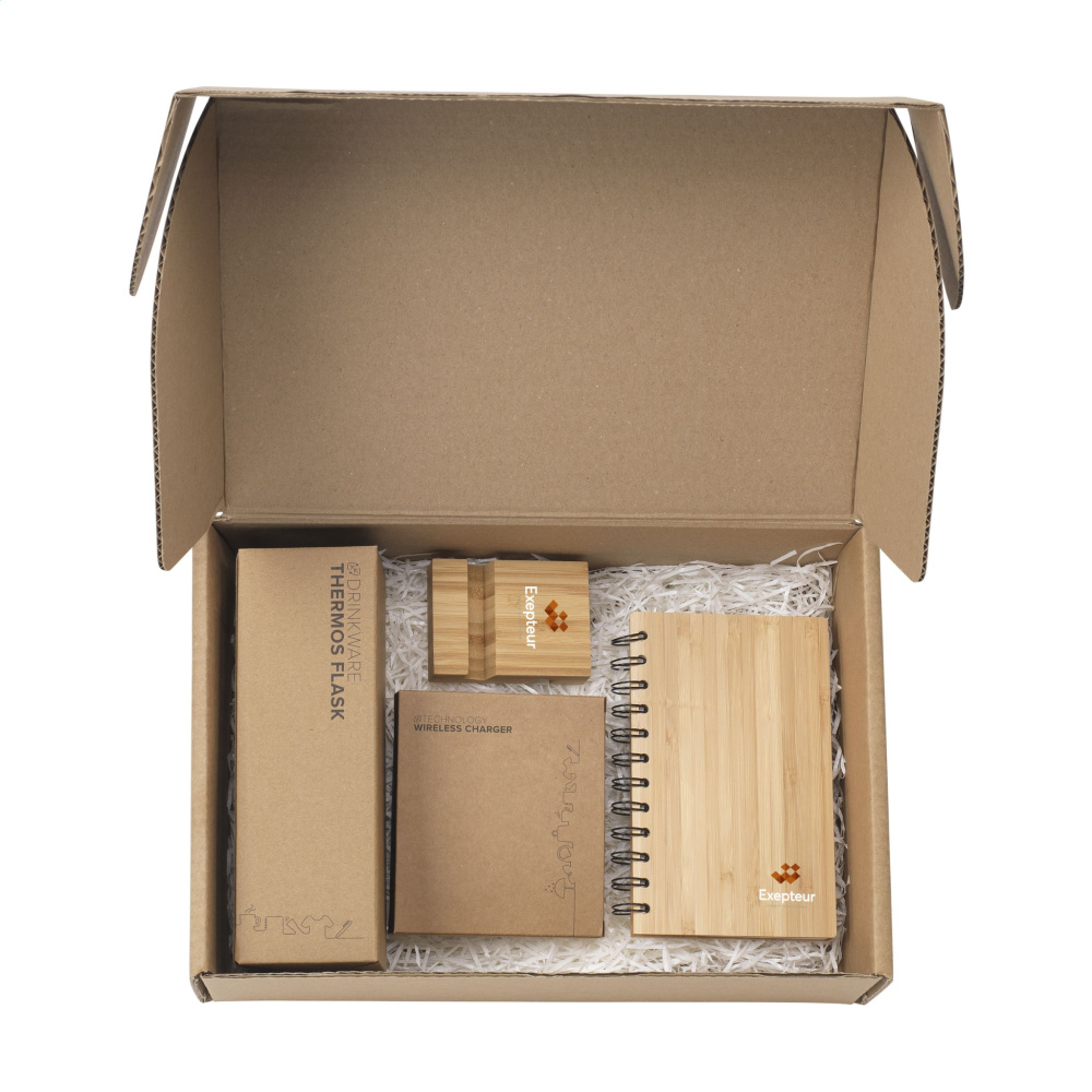 Logo trade mainoslahjat ja liikelahjat kuva: Merch Set Bamboo Boost