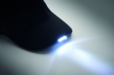 Logo trade liikelahja mainoslahja tuotekuva: 5-paneelinen LED-puuvillalippis 22