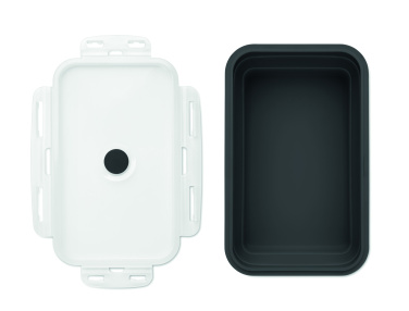 Logo trade mainoslahja ja liikelahja tuotekuva: Kokoontaittuva silikoninen lounaslaatikko