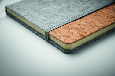 Logotrade mainostuotet kuva: A5 RPET korkkimuistikirja