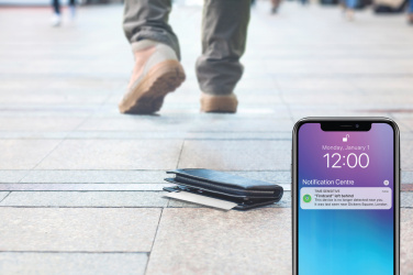 Logotrade liikelahja tuotekuva: Findcard RCS kierrätysmuovinen tavaranseurantakortti