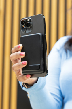 Logo trade liikelahjat mainoslahjat kuva: Zen RCS 5000 mah 5W magneettinen bambu virtalähde