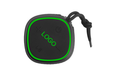 Logotrade mainoslahja ja liikelahja kuva: Bluetooth-kaiutin HERMON Schwarzwolf