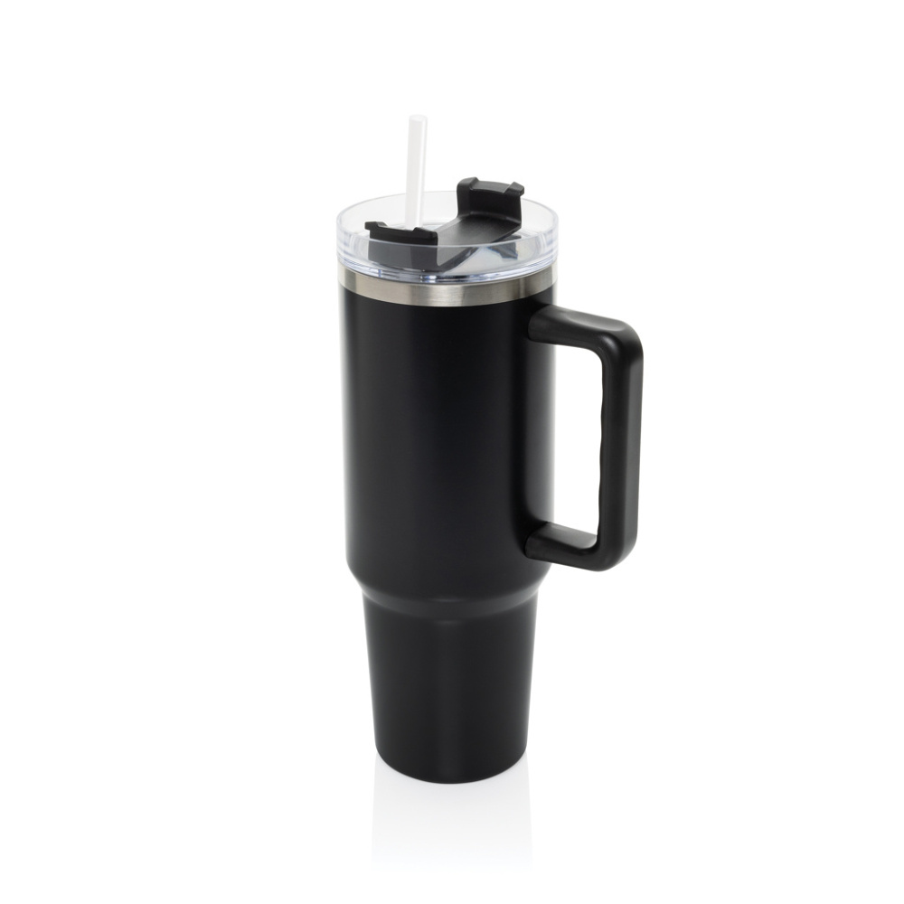 Logo trade liikelahja kuva: Stadley RCS kierrätysteräksestä valmistettu matkamuki 1200ML