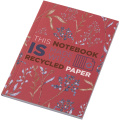 Novella Austen kierrätetty pehmeäkantinen A6-muistivihko, 50 arkkia, Punainen
