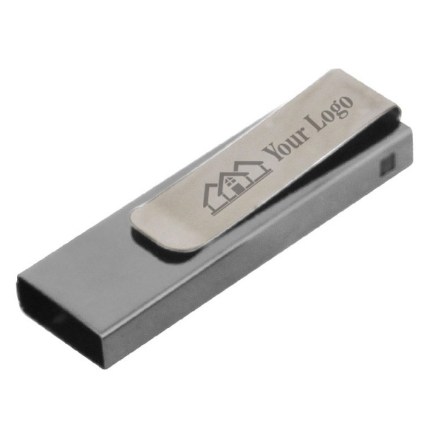 Logo trade mainoslahjat tuotekuva: Metallinen USB-tikku