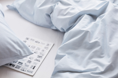 Logo trade mainoslahjat ja liikelahjat kuva: VINGA Montgomery Pussilakanasetti kahdelle