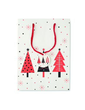 Logo trade mainoslahja ja liikelahja tuotekuva: Lahjapaperikassi medium