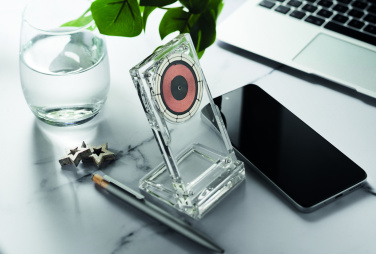 Logo trade liikelahja mainoslahja tuotekuva: Akryyli langaton laturi 15W