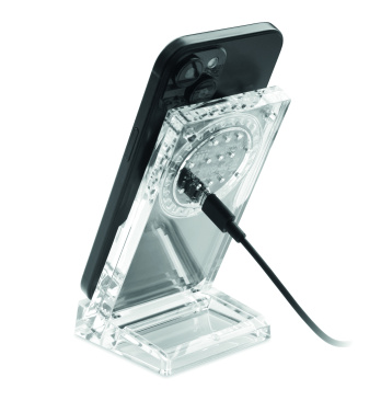 Logo trade mainoslahja kuva: Akryyli langaton laturi 15W